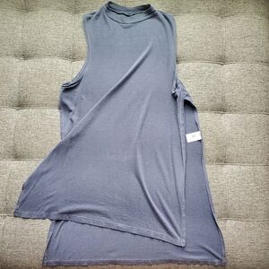 Slitted Abound Muscle Tee